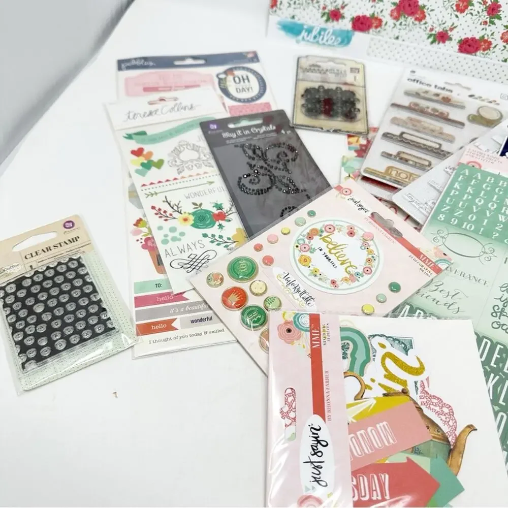 Assorted Scrapbooking Supplies NWT Mystery Pull
